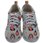 Christmas Cartoon Pattern Mens Athletic Shoes