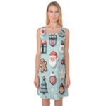 Christmas Decoration Angel Sleeveless Satin Nightdress