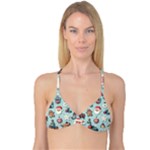 Christmas Decoration Angel Reversible Tri Bikini Top