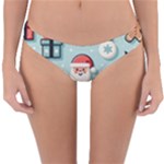 Christmas Decoration Angel Reversible Hipster Bikini Bottoms