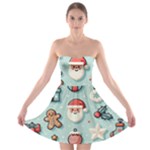 Christmas Decoration Angel Strapless Bra Top Dress
