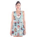 Christmas Decoration Angel Scoop Neck Skater Dress