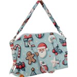 Christmas Decoration Angel Canvas Crossbody Bag