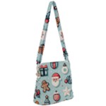Christmas Decoration Angel Zipper Messenger Bag