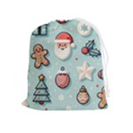 Christmas Decoration Angel Drawstring Pouch (XL)