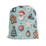 Christmas Decoration Angel Drawstring Pouch (2XL)