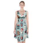 Christmas Decoration Angel Racerback Midi Dress