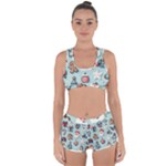 Christmas Decoration Angel Racerback Boyleg Bikini Set