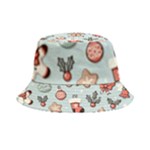 Christmas Cartoon Pattern Inside Out Bucket Hat