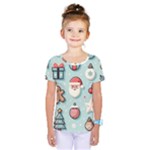 Christmas Decoration Angel Kids  One Piece T-Shirt