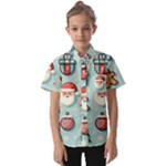 Christmas Decoration Angel Kids  Short Sleeve Shirt