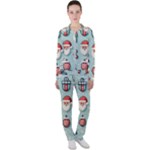 Christmas Decoration Angel Casual Jacket and Pants Set