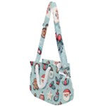 Christmas Decoration Angel Rope Handles Shoulder Strap Bag
