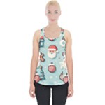 Christmas Decoration Angel Piece Up Tank Top