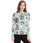Christmas Decoration Angel Women s Long Sleeve Rash Guard