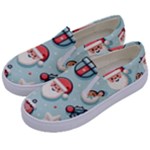 Christmas Decoration Angel Kids  Canvas Slip Ons
