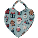 Christmas Decoration Angel Giant Heart Shaped Tote