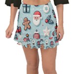 Christmas Decoration Angel Fishtail Mini Chiffon Skirt