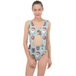 Christmas Decoration Angel Center Cut Out Swimsuit