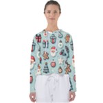 Christmas Decoration Angel Women s Slouchy Sweat