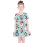 Christmas Decoration Angel Kids  Simple Cotton Dress