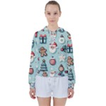 Christmas Decoration Angel Women s Tie Up Sweat