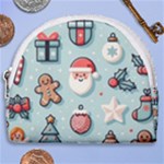 Christmas Decoration Angel Horseshoe Style Canvas Pouch