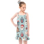 Christmas Decoration Angel Kids  Overall Dress