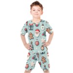 Christmas Decoration Angel Kids  T-Shirt and Shorts Set