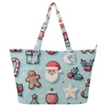 Christmas Decoration Angel Full Print Shoulder Bag