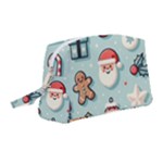 Christmas Decoration Angel Wristlet Pouch Bag (Medium)