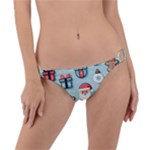 Christmas Decoration Angel Ring Detail Bikini Bottoms