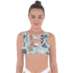 Christmas Decoration Angel Bandaged Up Bikini Top