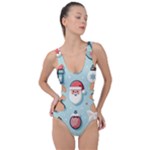 Christmas Decoration Angel Side Cut Out Swimsuit