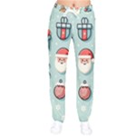 Christmas Decoration Angel Women Velvet Drawstring Pants