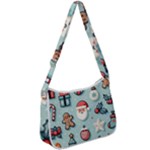 Christmas Decoration Angel Zip Up Shoulder Bag