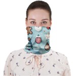 Christmas Decoration Angel Face Covering Bandana (Adult)