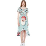 Christmas Decoration Angel High Low Boho Dress