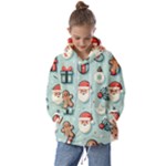 Christmas Decoration Angel Kids  Oversized Hoodie