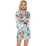Christmas Decoration Angel Long Sleeve Satin Robe