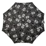 Skull Skeleton Pattern Texture Straight Umbrellas