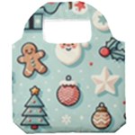 Christmas Decoration Angel Foldable Grocery Recycle Bag