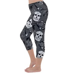 Capri Winter Leggings Back Capri Winter Leggings Back