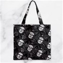 Zipper Grocery Tote Bag 