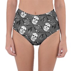 Reversible High-Waist Bikini Bottoms 