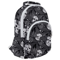 Rounded Multi Pocket Backpack 