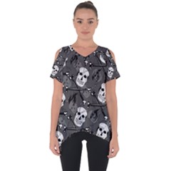 Cut Out Side Drop T-Shirt 