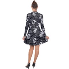 Long Sleeve Panel Dress 