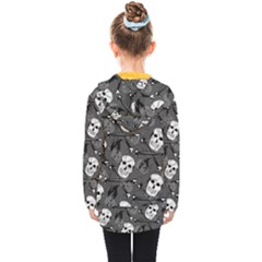 Kids  Double Breasted Button Coat 