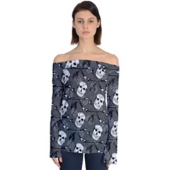 Off Shoulder Long Sleeve Top 